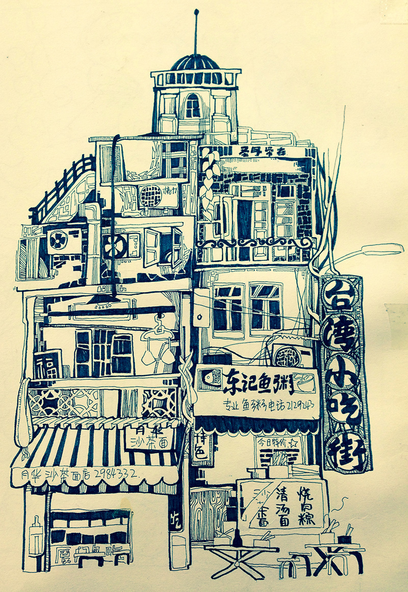 江南速写高分卷